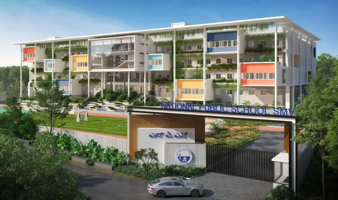 National Public School Ullal – Modern School Landscape Design in Bangalore