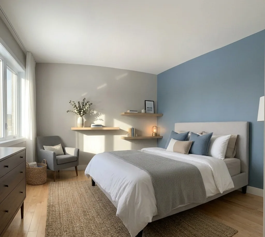 15+ Best Bedroom Wall Colour Combinations for Modern Homes