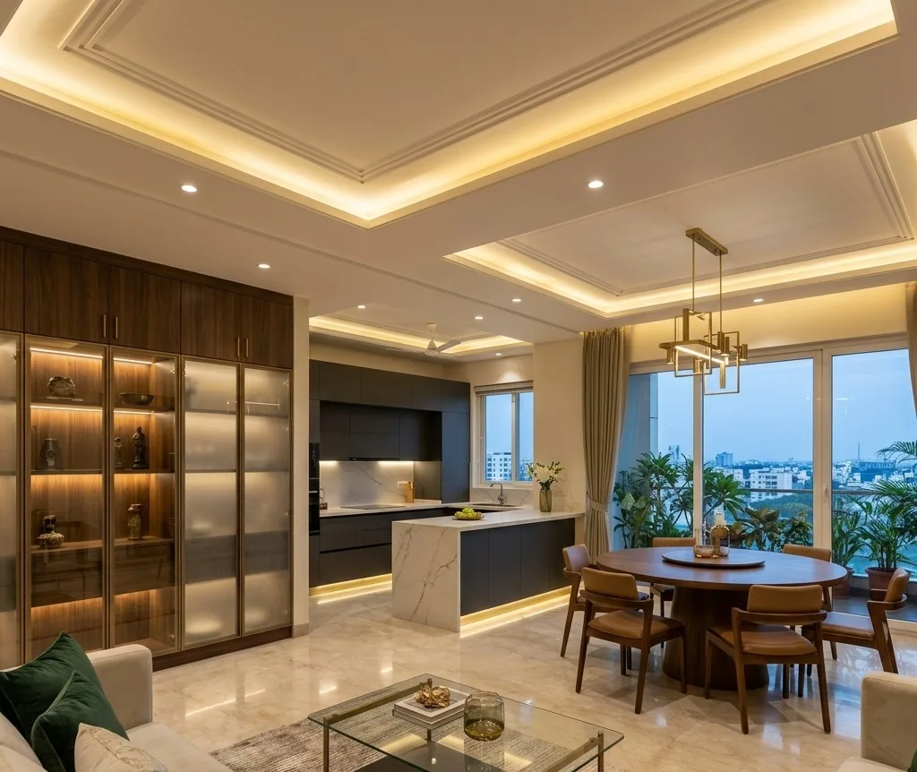 Luxury Apartment Interior Design Cost in Coimbatore (2026)