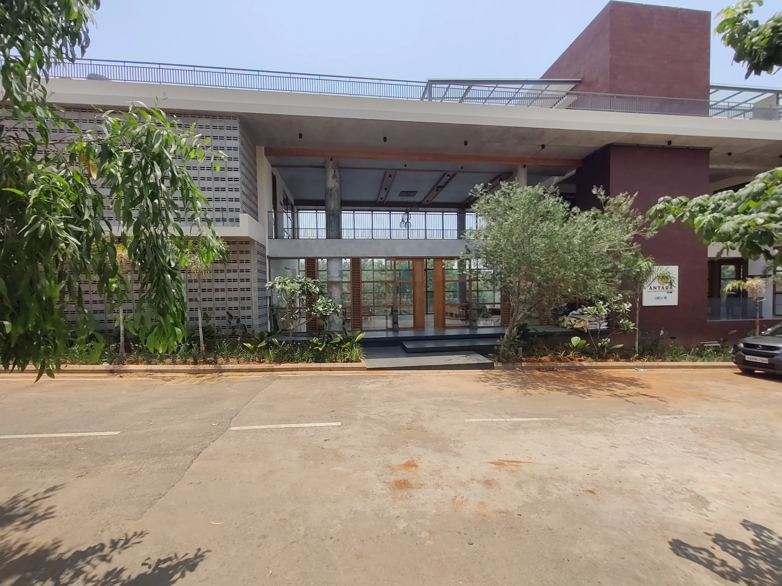 The Valley Clubhouse: Clubhouse Architecture & Interior Design in Kanakapura Road, Bangalore