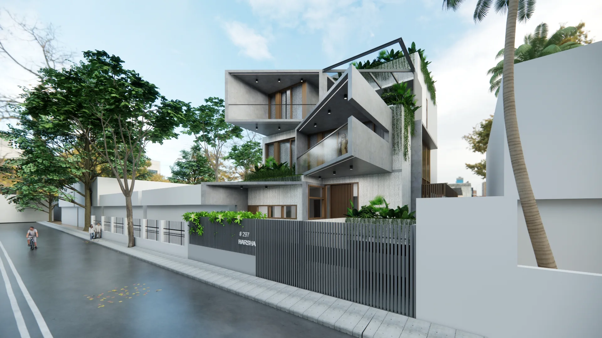 axis-haven-bangalore-house-architecture-street-view
