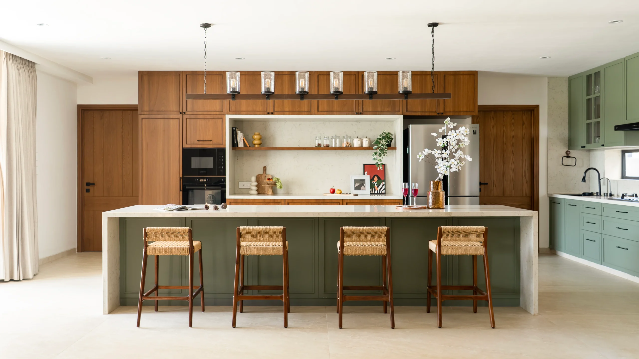 Countryside Villa: Furniture Design in Rajankunte, Bangalore