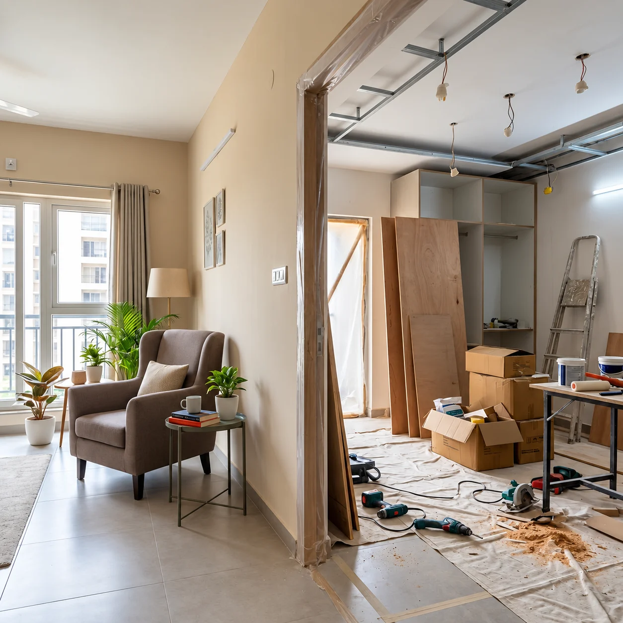 Can You Move In While Interiors Are Ongoing? A Bangalore Reality Check